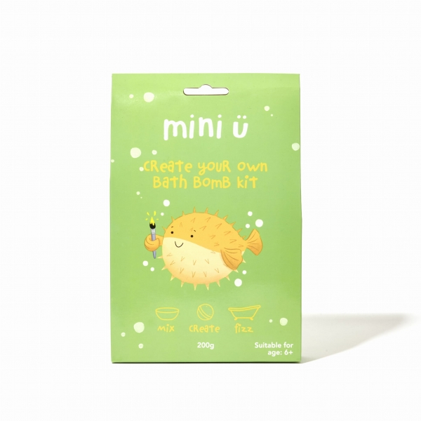 Mini u Set for creating sparkling bath balls miniu MINI505 