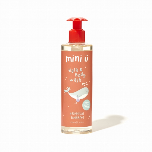Mini u Naturalny żel do mycia ciała i włosów dla dzieci i niemowląt MINI537 
