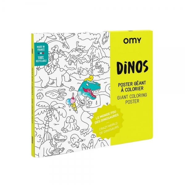 Omy Coloring book Dinos POS31 