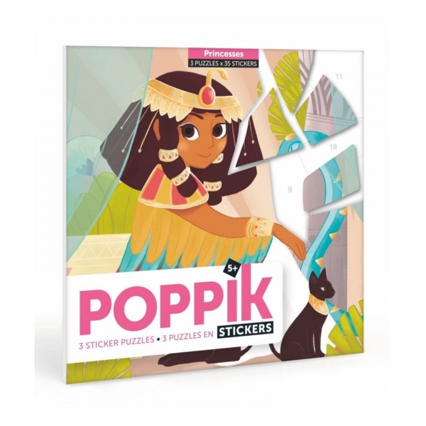 Poppik Princess Puzzle Stickers POC005 