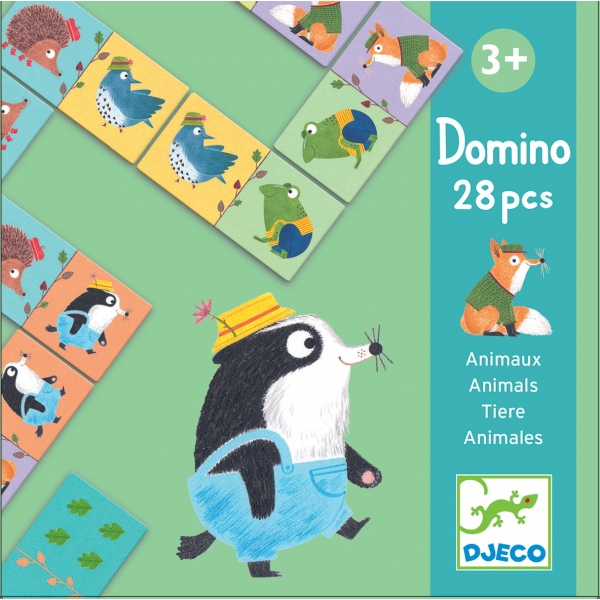 Djeco Domino Animals DJ08115 
