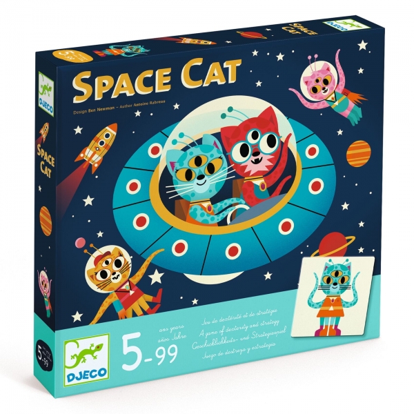 Djeco Strategic game Space cat DJ08597 