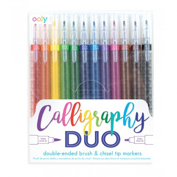 OOLY Double tipped felt-tip pens Calligraphy duo 130-051 