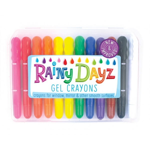 OOLY Gel crayons for drawing on glass Rainy dayz 133-48 