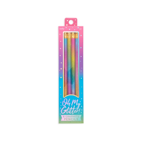 OOLY Pencils in glitter wrap "Oh my glitter" 128-161 