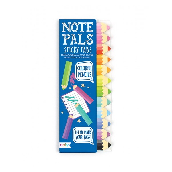 OOLY Post it notes Pencil crayons 121-017 