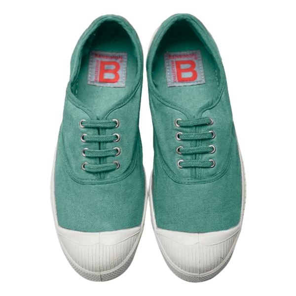 Elastic Tennis Shoes, Beige - Bensimon Shoes | Maisonette