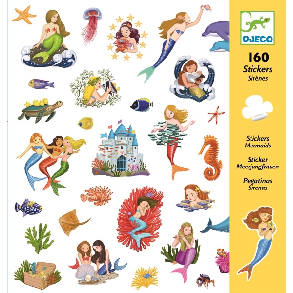 Djeco Mermaid stickers DJ08885 