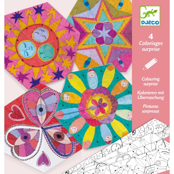 Djeco Colouring book Constellation of mandalas DJ09655 