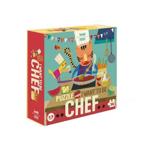 Londji Puzzle "I want to be a chef" PZ365 