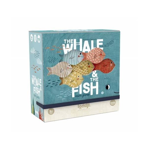 Londji Whale and fish jigsaw puzzle FG019 