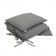 Numero 74 Duvet Cover Set silver grey 