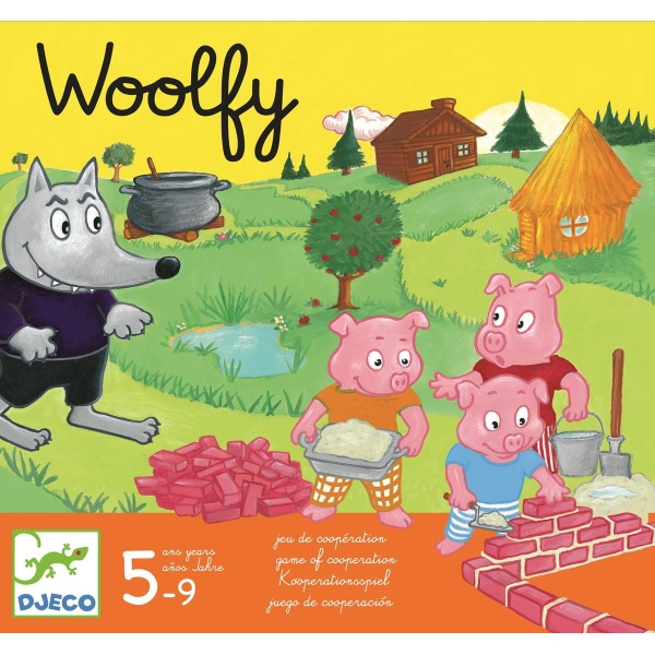 Djeco Board game Wolf and pigs DJ08427 