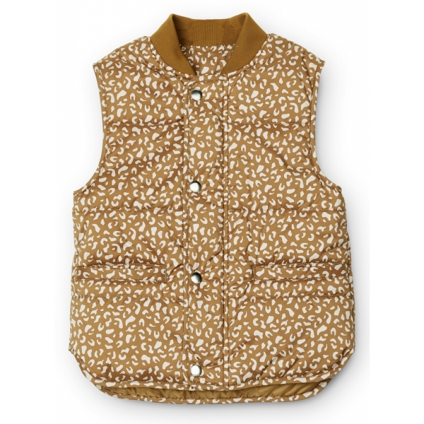 Liewood Allison printed vest mini leo/golden caramel LW14635 