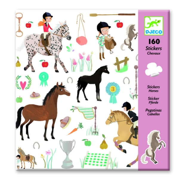 Djeco Horses stickers DJ08881 