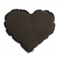 Numero 74 Heart cushion taupe  