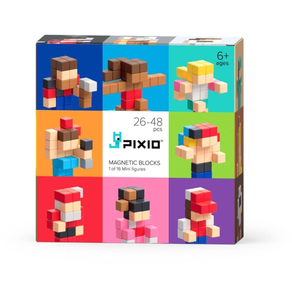 Pixio Magnetic blocks Mini figures surprise series 60102 