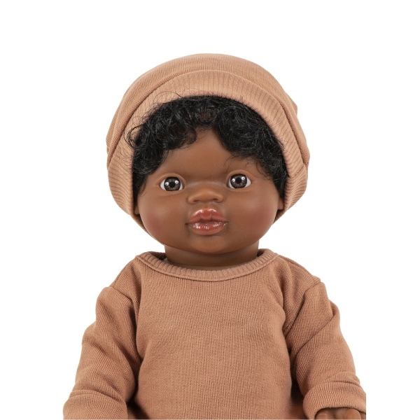 Minikane Beanie for dolls brown sugar CG.14.
