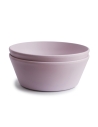 Mushie Set of 2 bowls Soft lilac 810052465753 