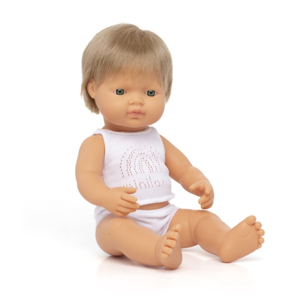 Miniland European boy doll 38cm 31259 