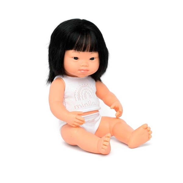 Miniland Asian girl doll 38cm 31266 