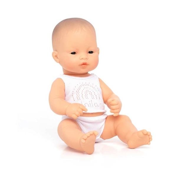Miniland Asian boy doll 32cm 31355 