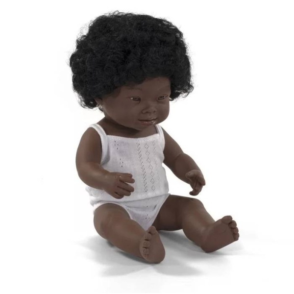 Miniland African girl doll 38cm 31171 