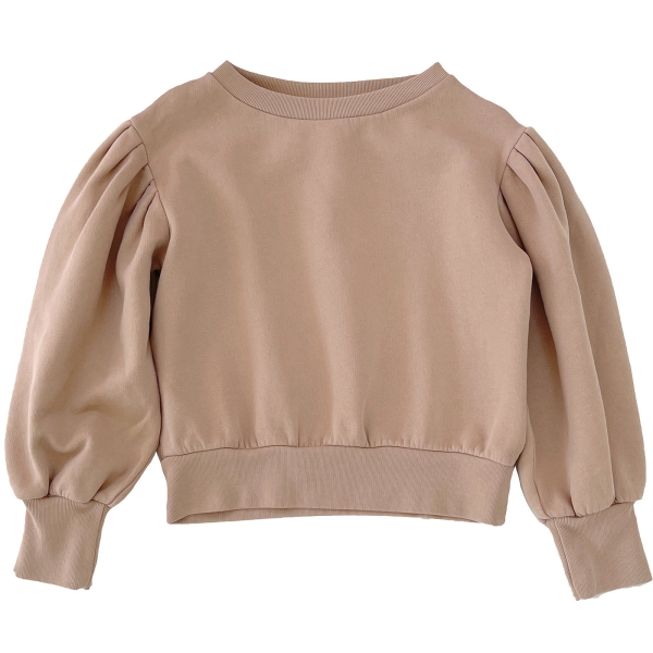 Longlivethequeen Puffed sweatshirt beige