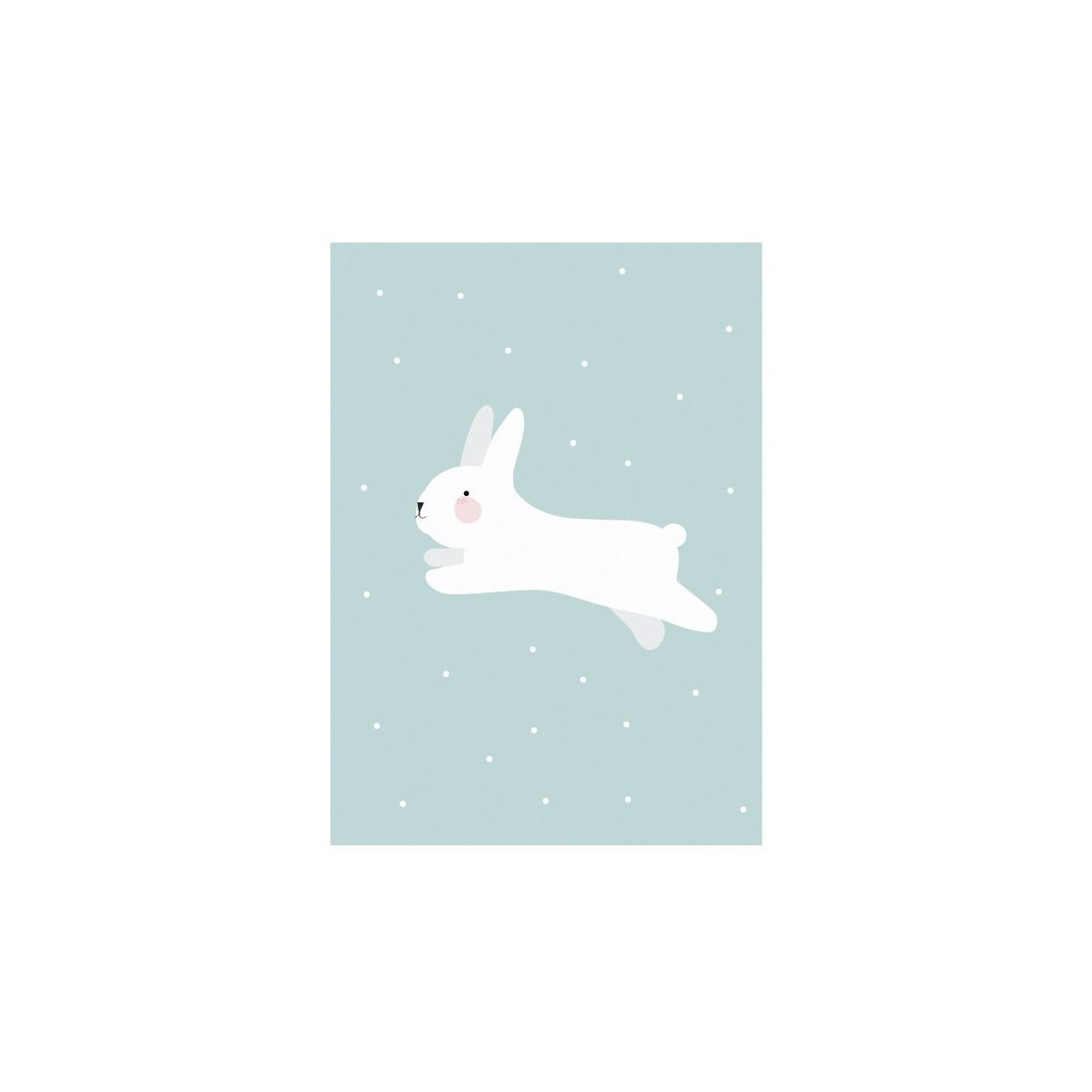 Eef Lillemor Poster White Rabbit  