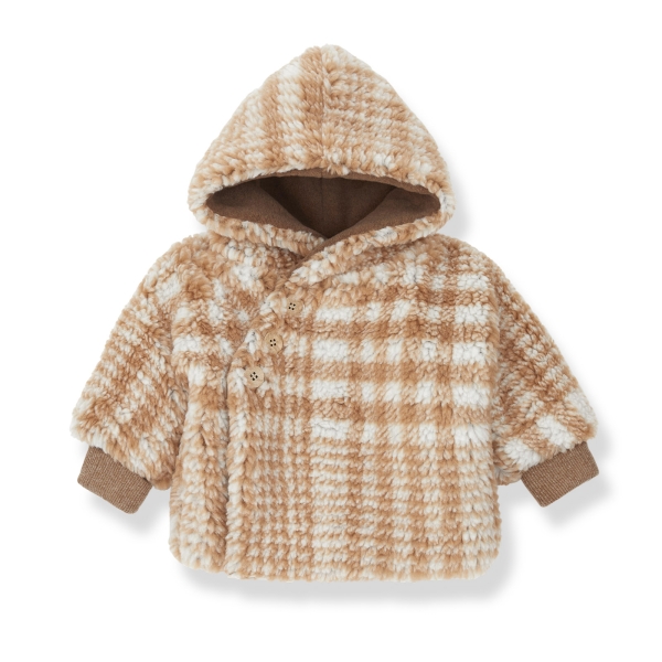 1 + in the family Ethan winter coat brown 22W-208 