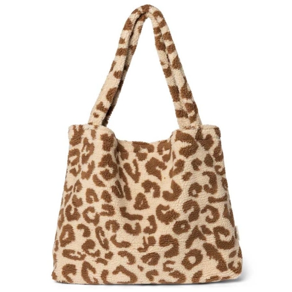 Studio Noos Leopard teddy mum bag  