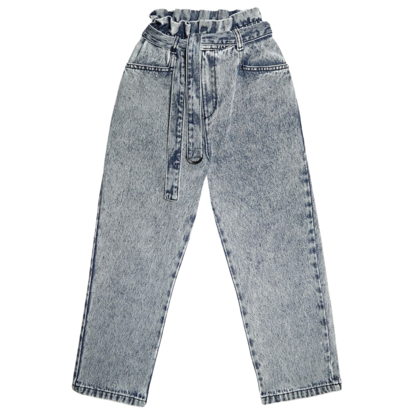 The New Society - Bimba denim pants blue - Trousers - W22-K/DN 02-BIMBA-PANTS 