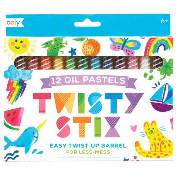 OOLY Oil pastel crayons Twisty stix 133-095 