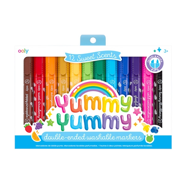 OOLY Double sided scented felt-tip pens Yummy Yummy 130-089 
