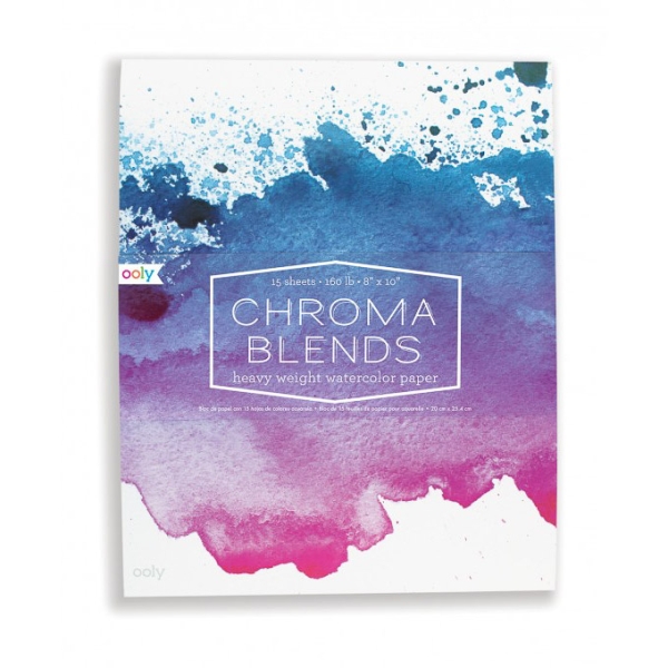 OOLY Waterpaint book Chroma blends 118-196 