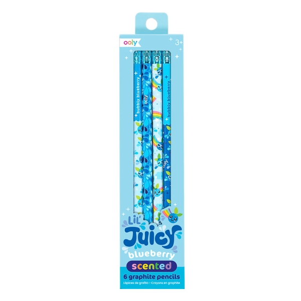 OOLY Lil juicy blueberry scented pencils 128-163 