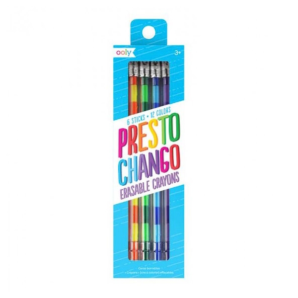 Crayons with interleaved refill Presto