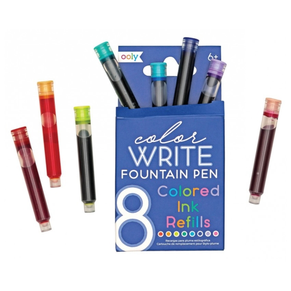 OOLY Colour write  infinity fountain pen cartridges 132-106 