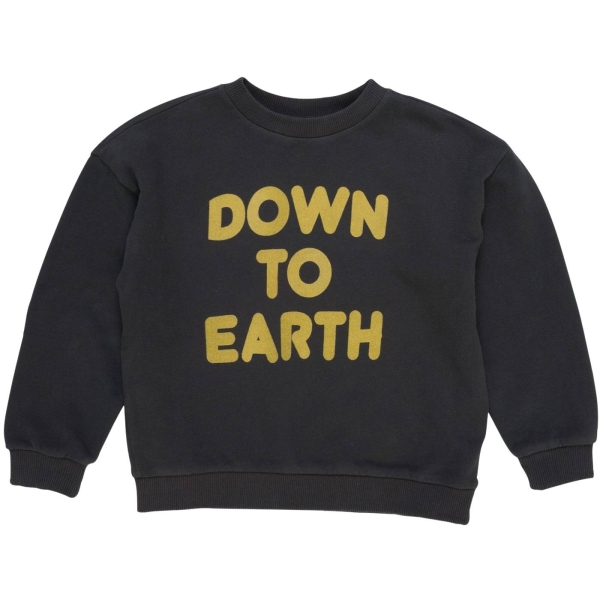 Maed for mini Down to earth sweatshirt black AW2022-204 