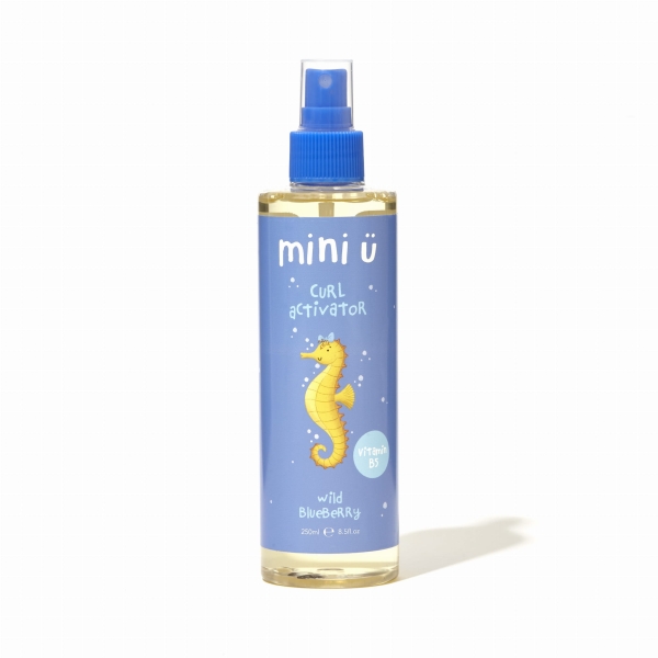 Mini u Natural hair detangling spray for curly hair with