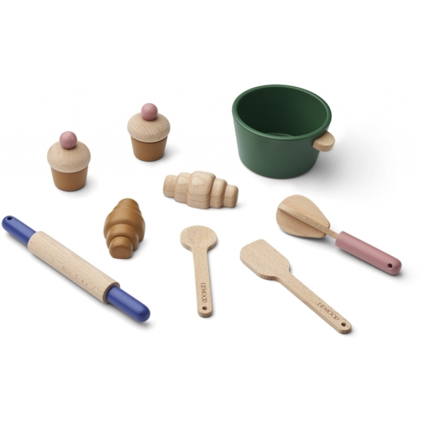 Liewood - Lisabeth baking set eden multi mix - Wooden toys - LW15072 