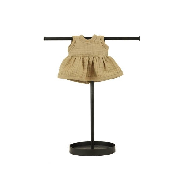 Miniland - Sukienka dla lalek 21cm cappuccino - Lalki i akcesoria - LC20836 