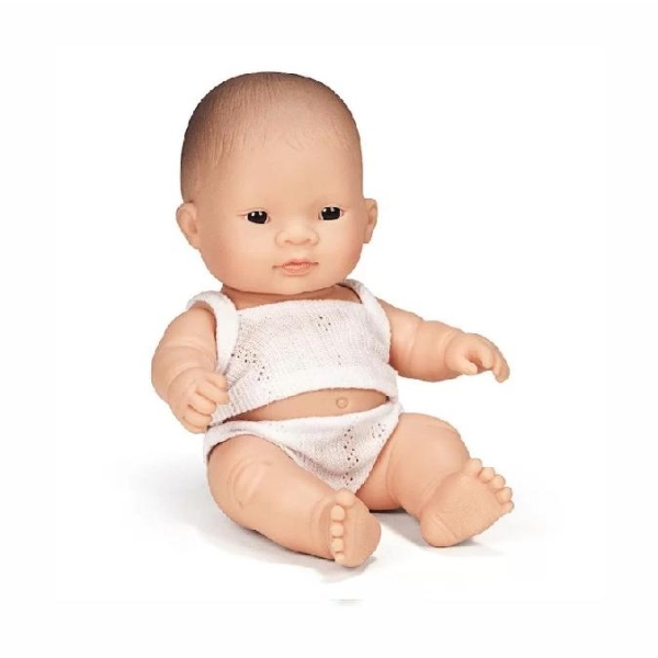 Miniland - Asian boy doll 21cm - Poupées et Accessoires - 31125 