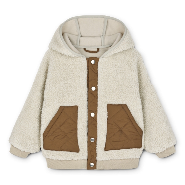 Liewood Yves winter jacket pecan/sandy mix LW14943 