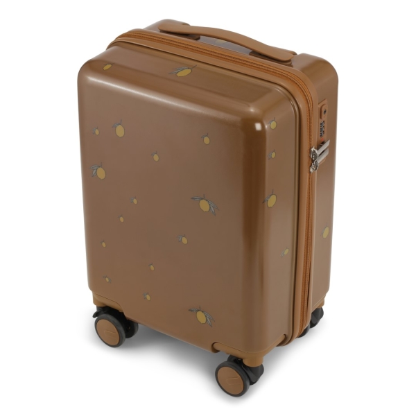 Konges Slojd Travel suitcase Lemon brown KS2204 