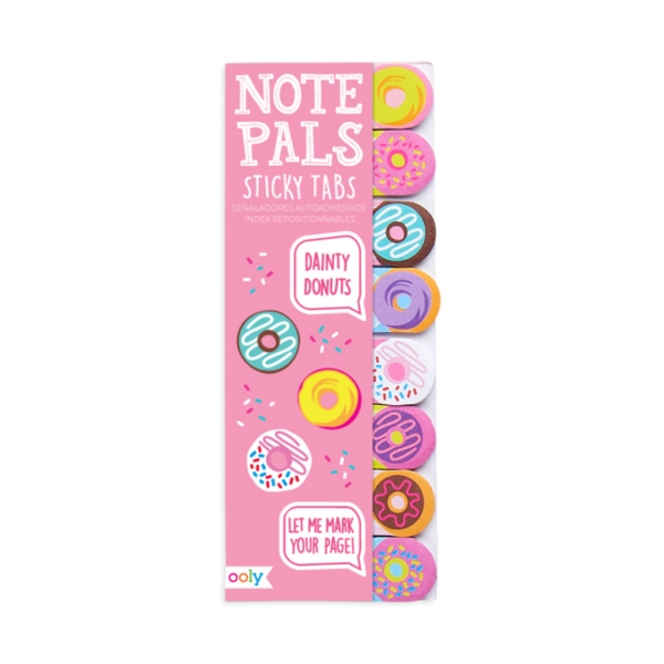 OOLY Post it notes Colourful doughnuts Dessiner, colorier