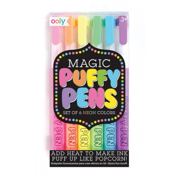 OOLY - Washable 3D effect felt tip pens - Art and creativity toys - 132-061 