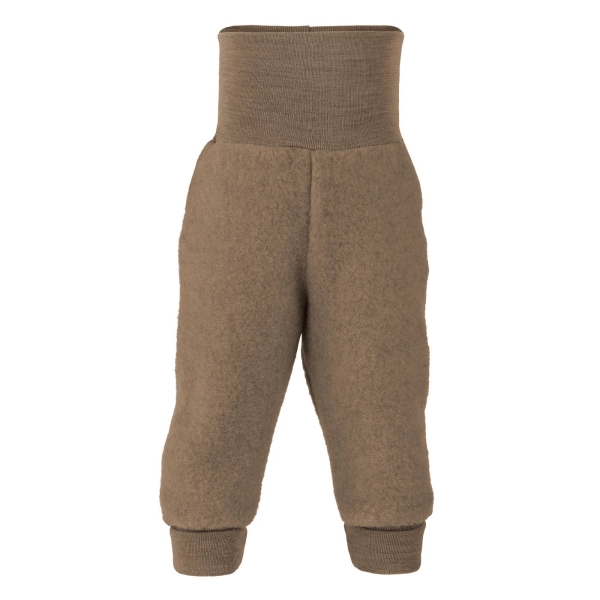 ENGEL Natur Baby pants with waistband walnut melange 573501-075 