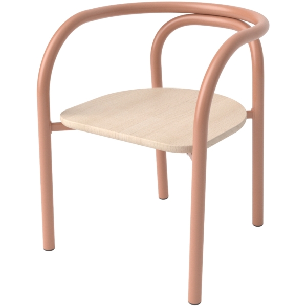 Liewood Baxter chair natural/tuscany rose mix LW14989 