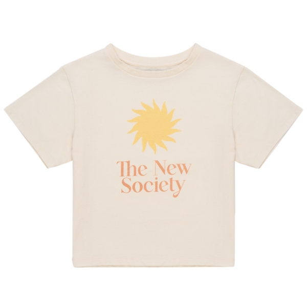 The New Society Sole tee naturale S23-K/JR09-SOLE-T- SHIRT.19 